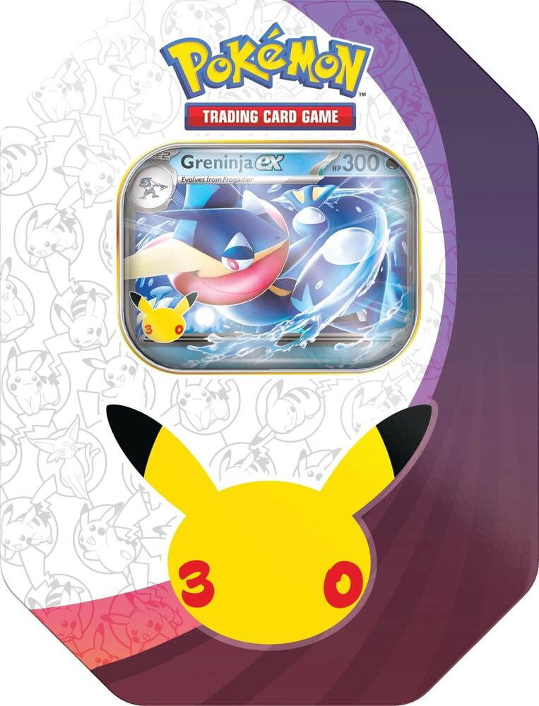 (Preorder) Pokémon 30th Celebration EX Tin Greninja