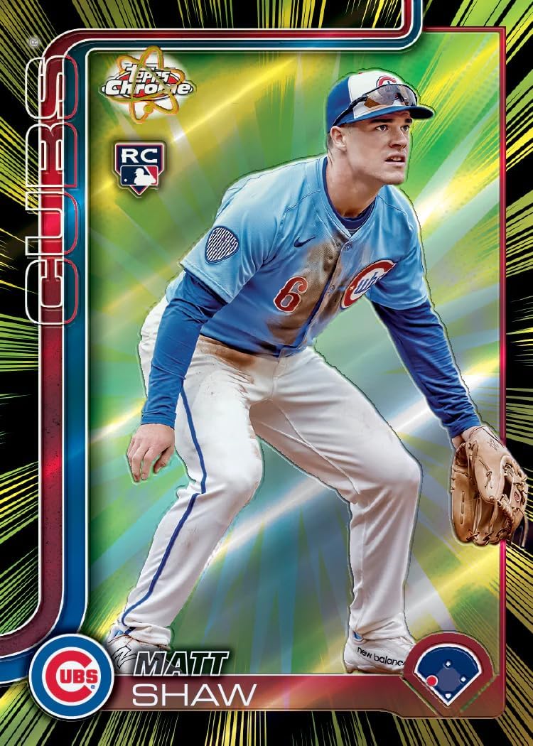 Topps 2025 Chrome Baseball Update Series Value Blaster Box
