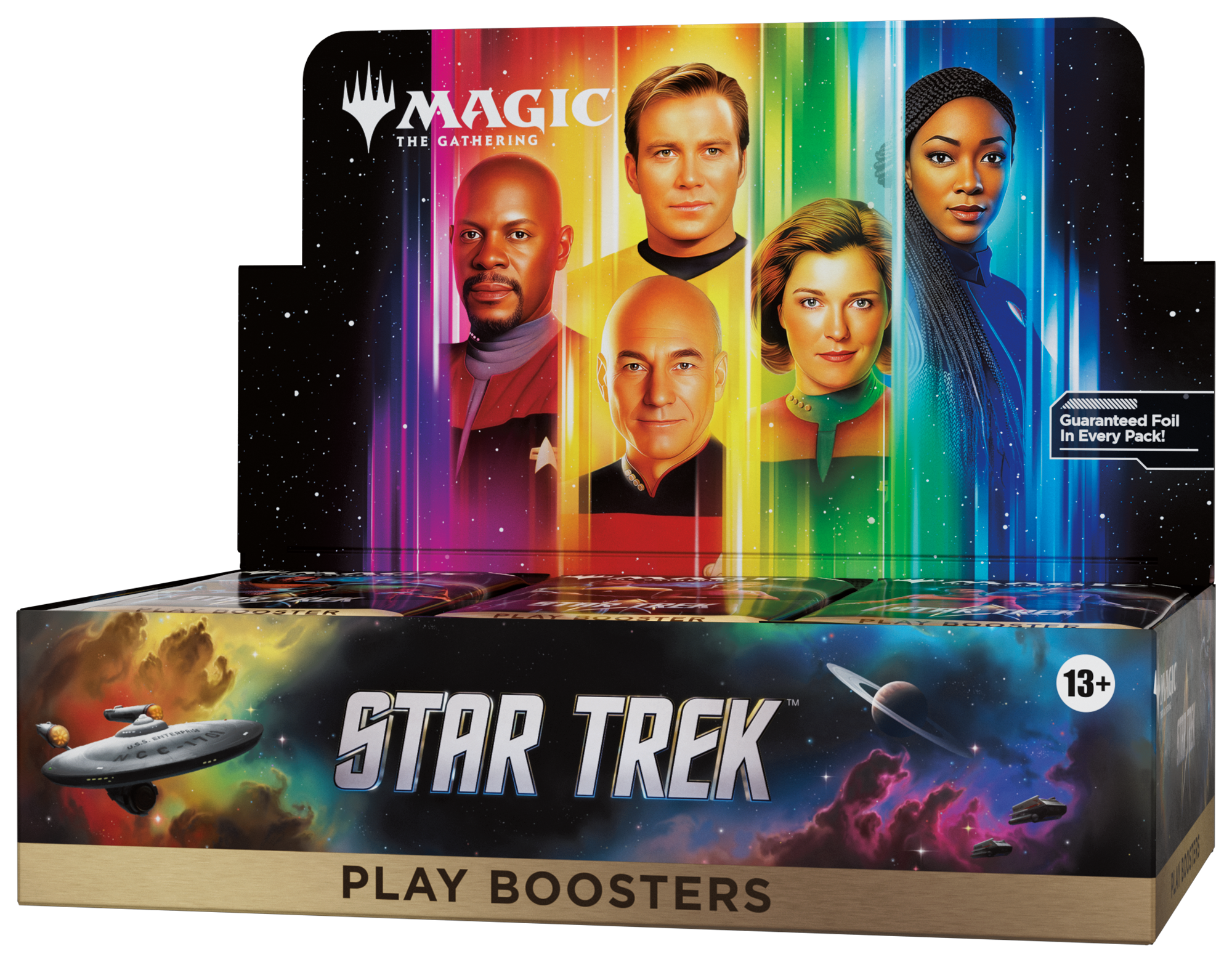 Magic: The Gathering - Star Trek - Display Case (6x Play Booster Boxes)