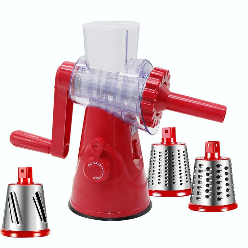 4-in-1 Vegetable Slicer | Manual Mandoline & Cheese Cutter