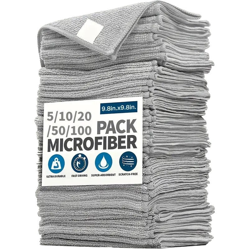 Microfiber Cleaning Cloth | Absorbent Kitchen & Car Towel