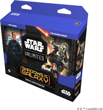 Asmodee Star Wars: Unlimited TCG Shadows of The Galaxy Starter Set - Master The Galaxy