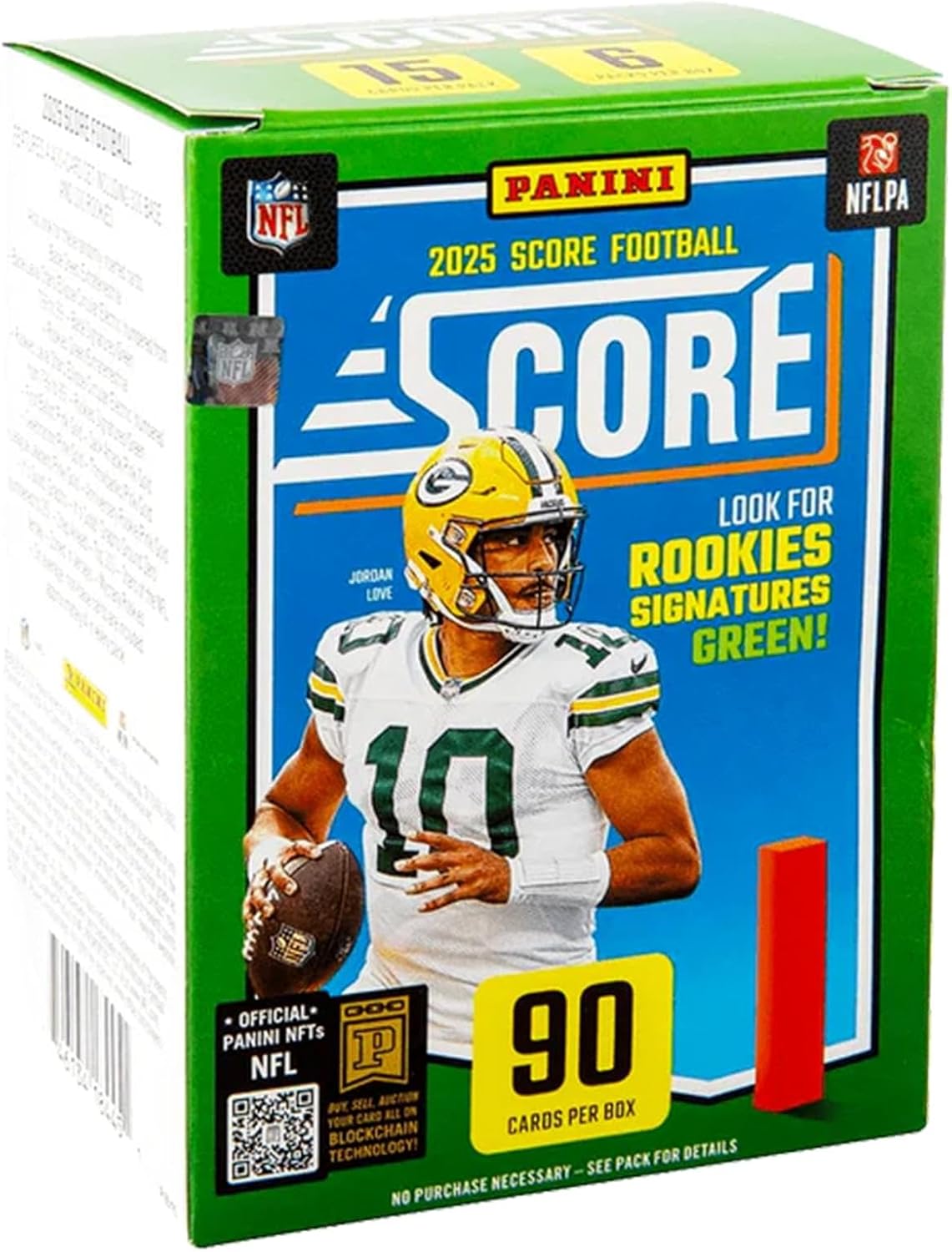 2025–26 Panini Score NFL Football Blaster Box – Official Trading Cards – Includes Rookie Cards, Parallels &amp; Inserts – Sealed Retail Pack