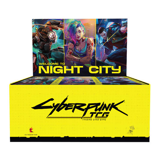 Cyberpunk TCG - Set 01 - Welcome to Night City - Display Case (6x Booster Boxes)