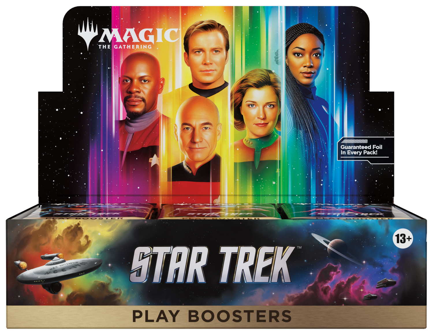 Magic: The Gathering - Star Trek - Display Case (6x Play Booster Boxes)