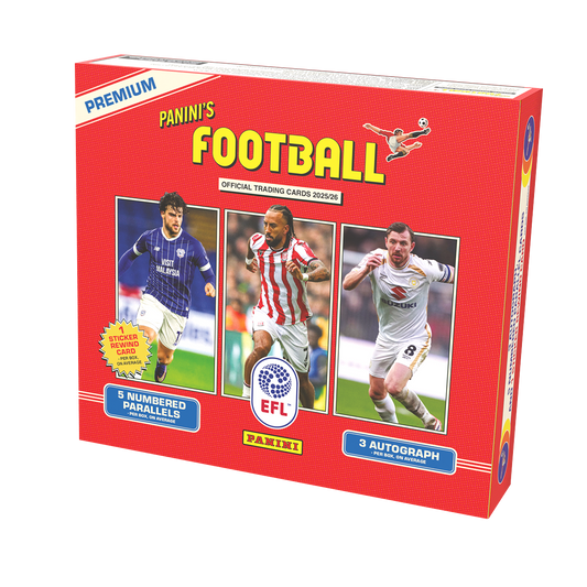 Panini - 2025/26 Panini's Football (Soccer) EFL - Premium Box
