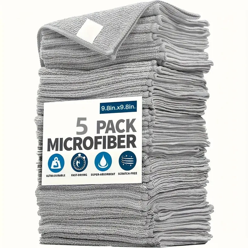 Microfiber Cleaning Cloth | Absorbent Kitchen & Car Towel
