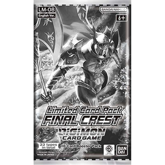 Digimon Card Game - Special Limited Set - Final Crest (LM08) - Display Case (12x Booster Boxes)