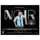2025/26 Panini Noir Road to World Cup Soccer Hobby 3 Box Case